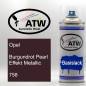 Preview: Opel, Burgundrot Pearl Effekt Metallic, 758: 400ml Sprühdose, von ATW Autoteile West.